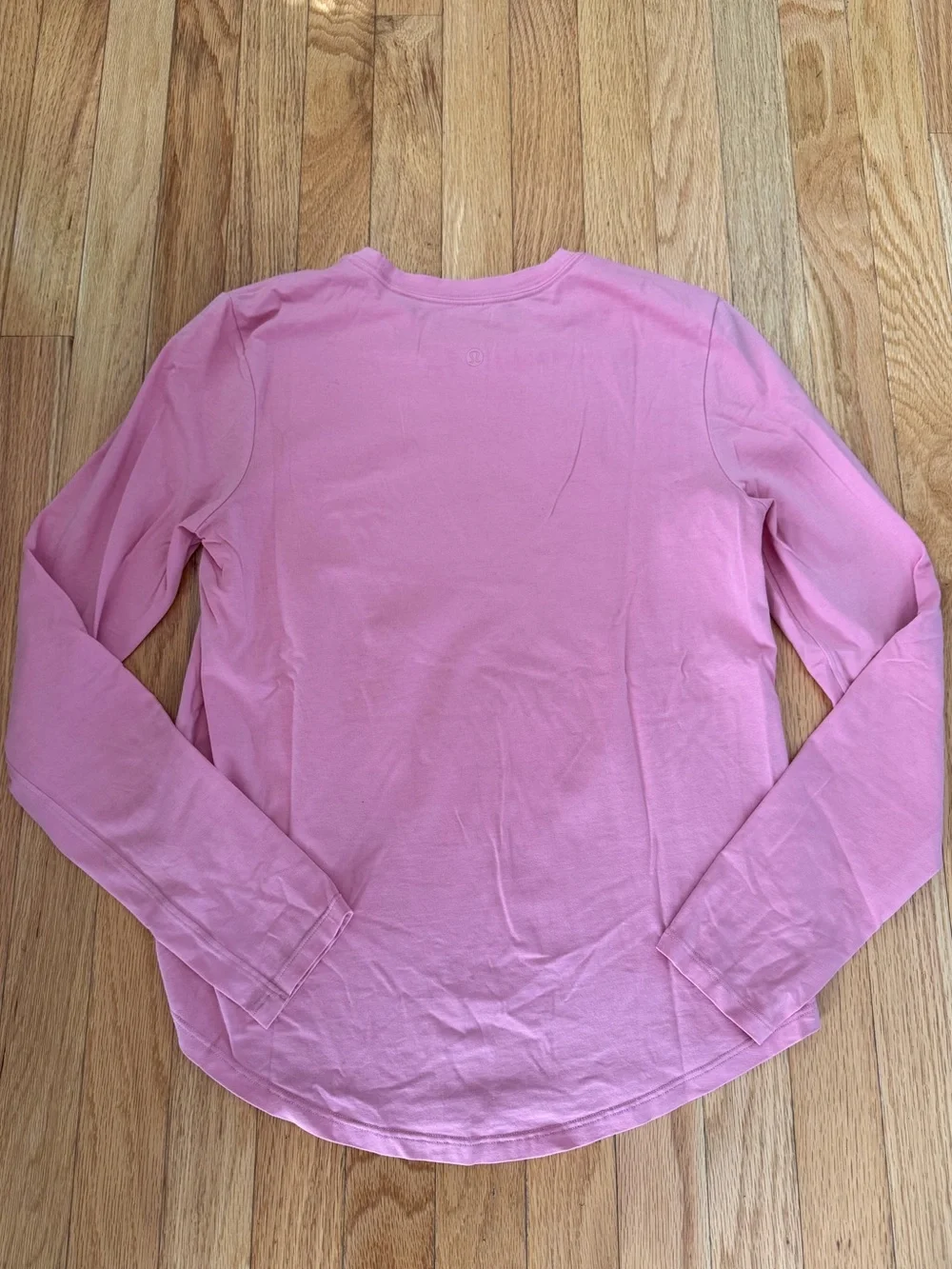 lululemon athletica Long Sleeve Crew in Light Pink